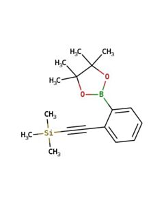 Astatech TRIMETHYL((2-(4,4,5,5-TETRAMETHYL-1,3,2-DIOXABOROLAN-2-YL)PHENYL)ETHYNYL)SILANE; 1G; Purity 95%; MDL-MFCD11656083